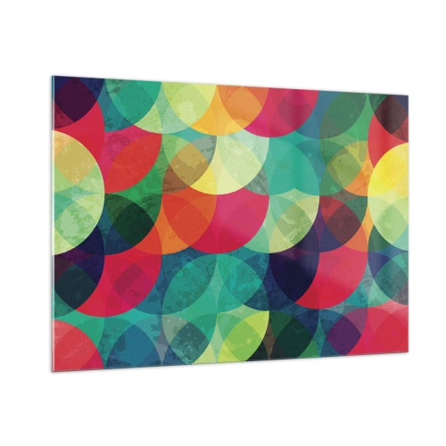 Üveg kép - Felszívárványság - 100x70 cm