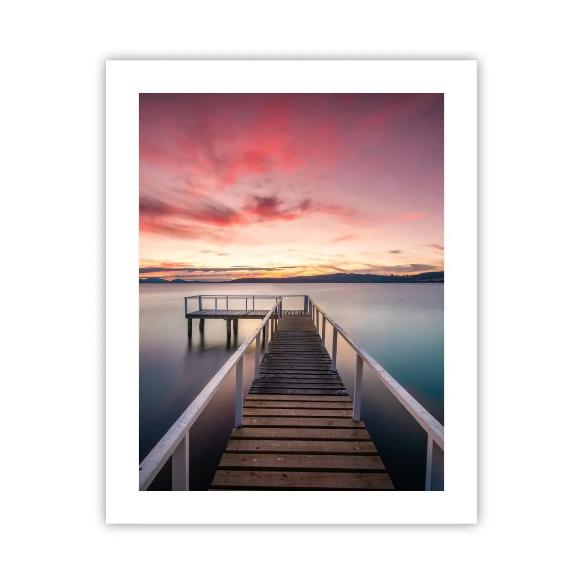 Poszter - Az este szelíd lángja - 40x50 cm