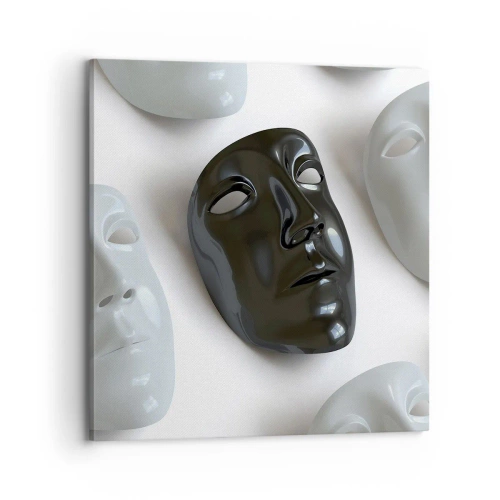 Vászonkép - Hogyan lehet kitűnni? - 70x70 cm