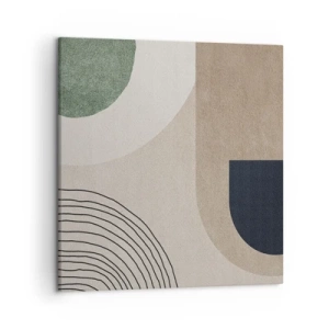 Vászonkép - Egy ovális szelídsége - 50x50 cm