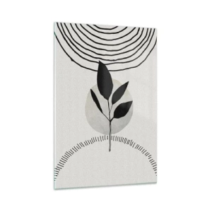 Üveg kép - Kompozíció: a természet rituáléi - 80x120 cm