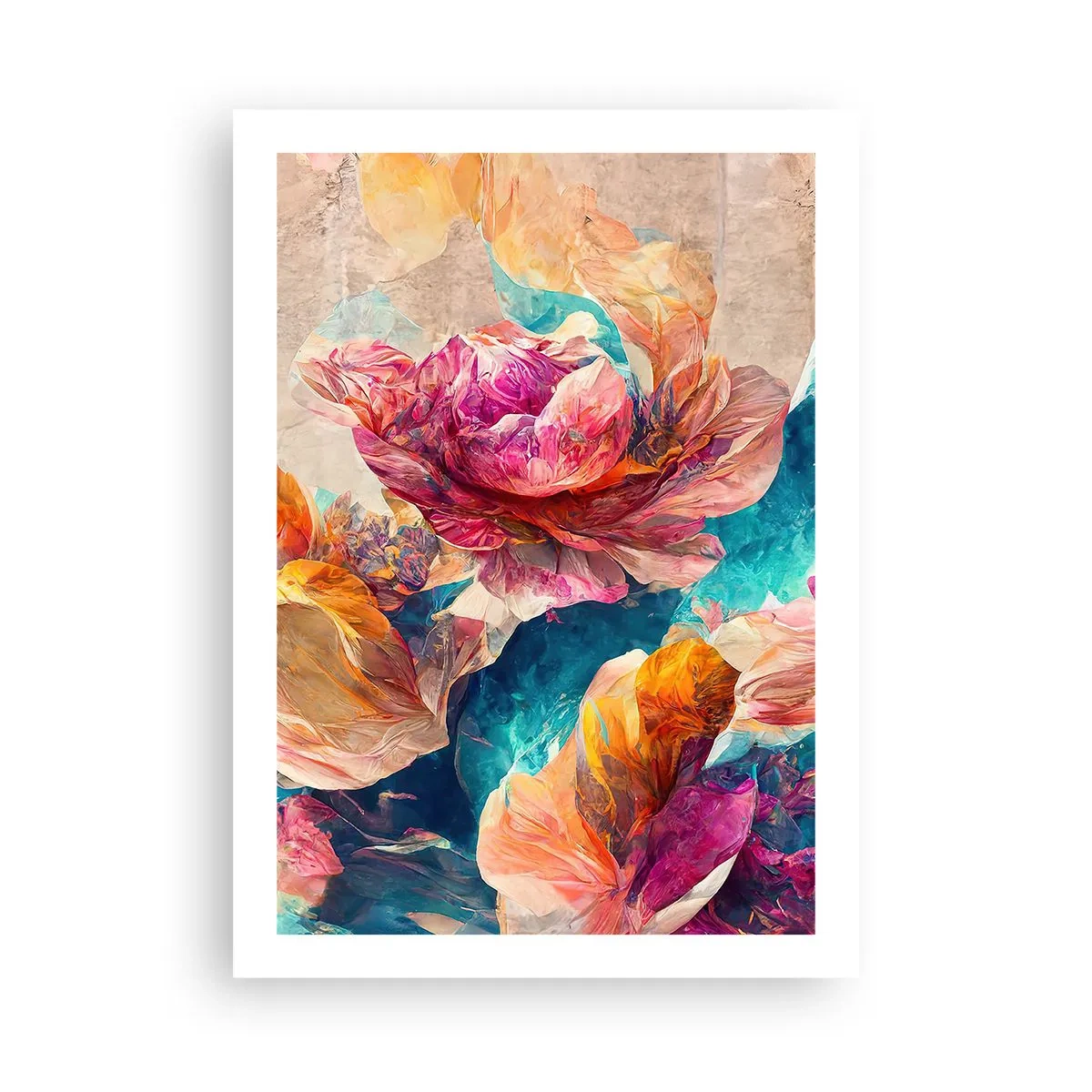 Poszter - Egy csokor színes pompája - 50x70 cm