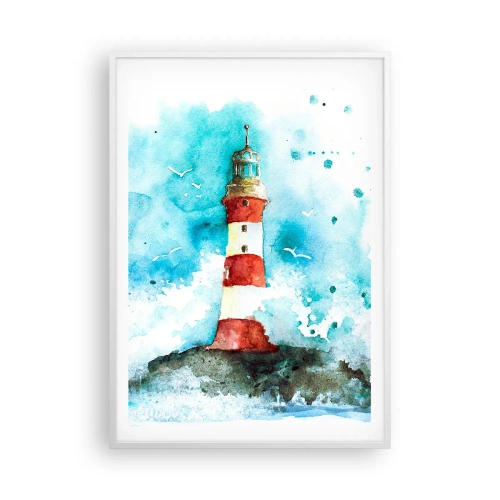 Poszter fekete keretben - Az elemek egysége - 70x100 cm