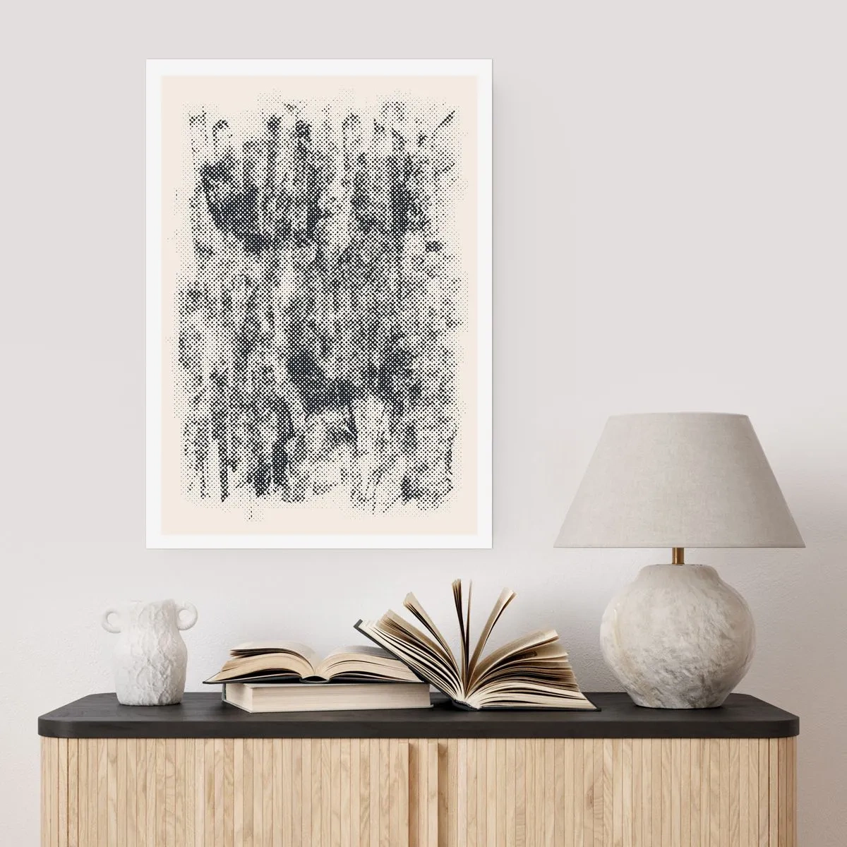 Poszter - Ködös kompozíció - 70x100 cm