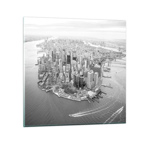 Üveg kép - Hogy ne szeretném? - 40x40 cm