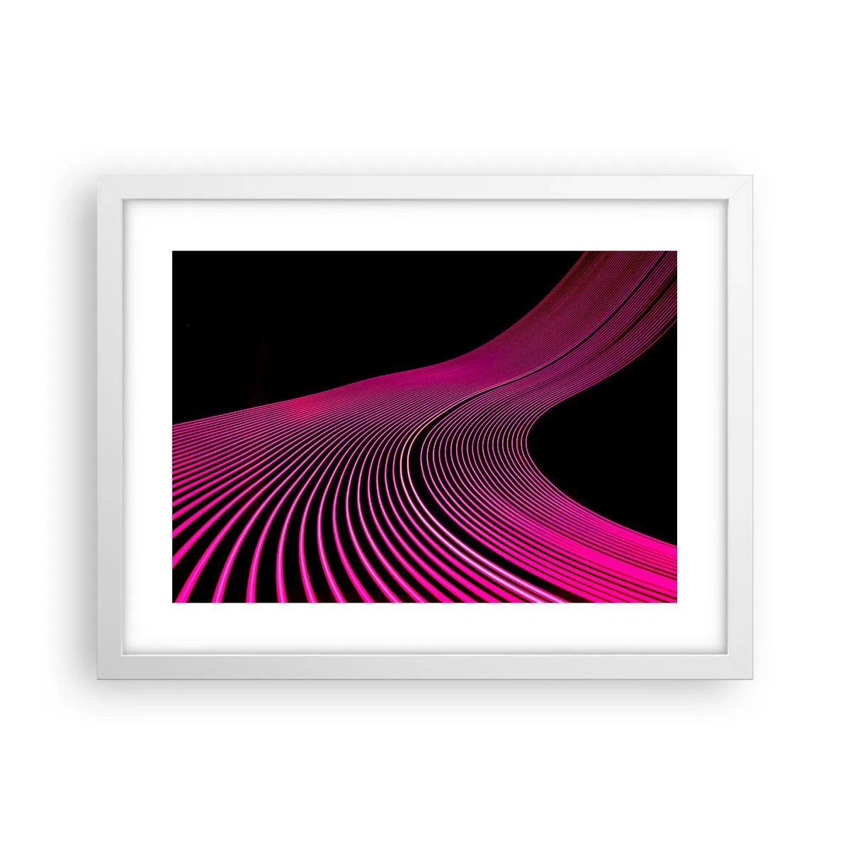 Poszter fekete keretben - A fény sugárútján - 40x30 cm