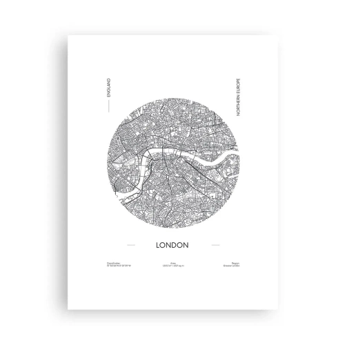 Poszter - London anatómiája - 30x40 cm