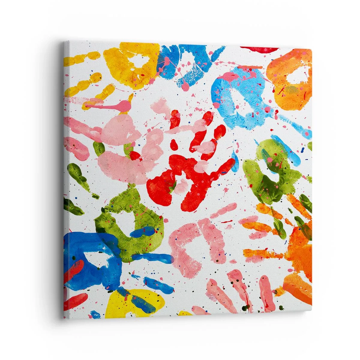 Vászonkép - Kövesd a nyomokat - 30x30 cm