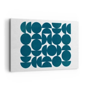 Vászonkép - Körök és félkörök - 120x80 cm