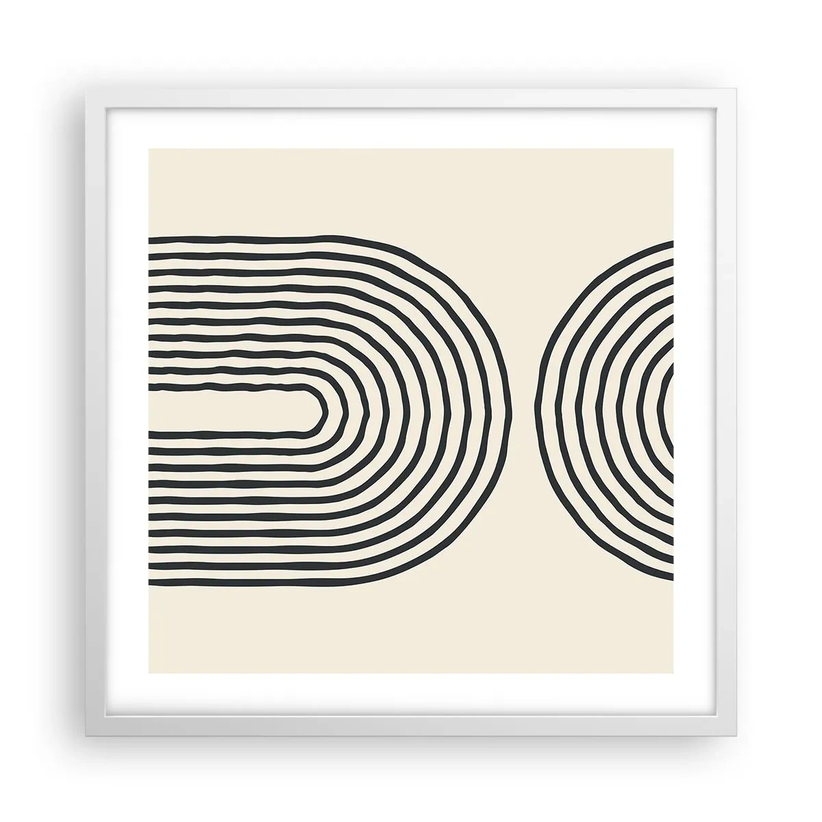 Poszter fekete keretben - Bármelyik percben ... - 50x50 cm