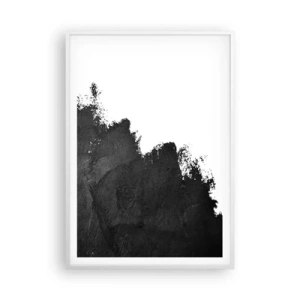 Poszter fekete keretben - Elemek: föld - 70x100 cm