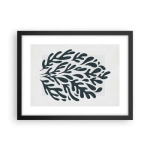 Poszter fehér keretben - A természet formái - 40x30 cm