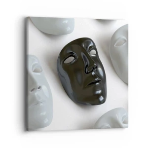 Vászonkép - Hogyan lehet kitűnni? - 40x40 cm