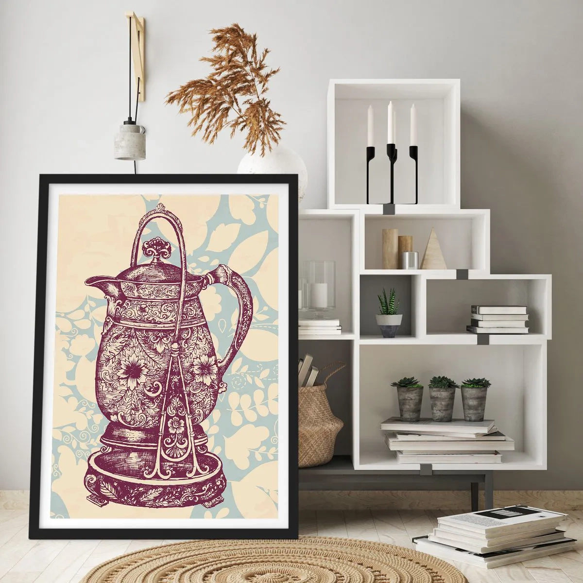 Poszter fehér keretben - A mindennapi élet szépsége - 40x50 cm