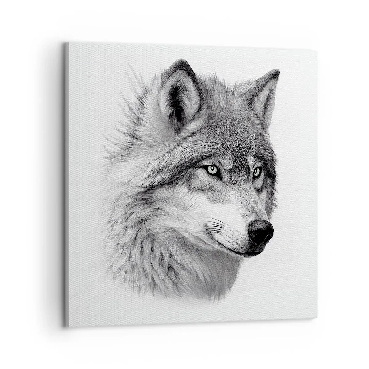 Vászonkép - Alfa - kétségtelenül - 50x50 cm