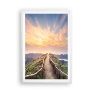 Poszter fekete keretben - Közel az éghez - 61x91 cm