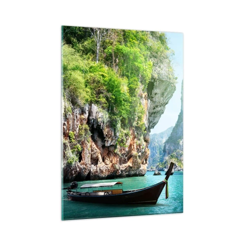 Üveg kép - Meghívás egy egzotikus utazásra - 50x70 cm