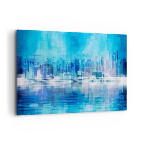 Vászonkép - Kékbe merült - 120x80 cm