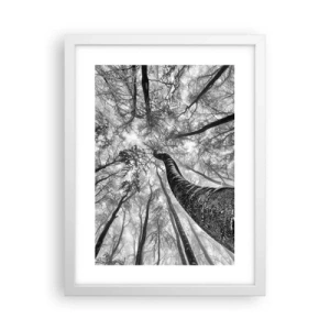 Poszter fekete keretben - Verseny a fény felé - 30x40 cm