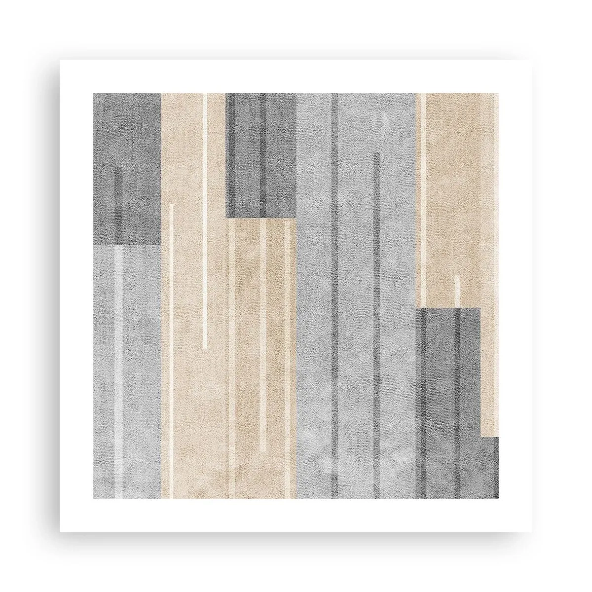 Poszter - Kompozíció: tartsa a függőlegeset - 50x50 cm