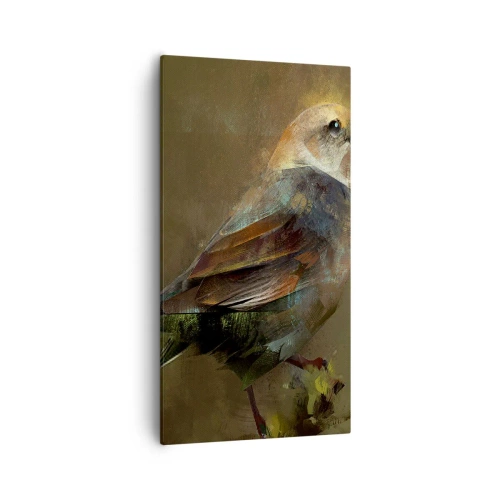 Vászonkép - Veréb, egy kismadár - 55x100 cm