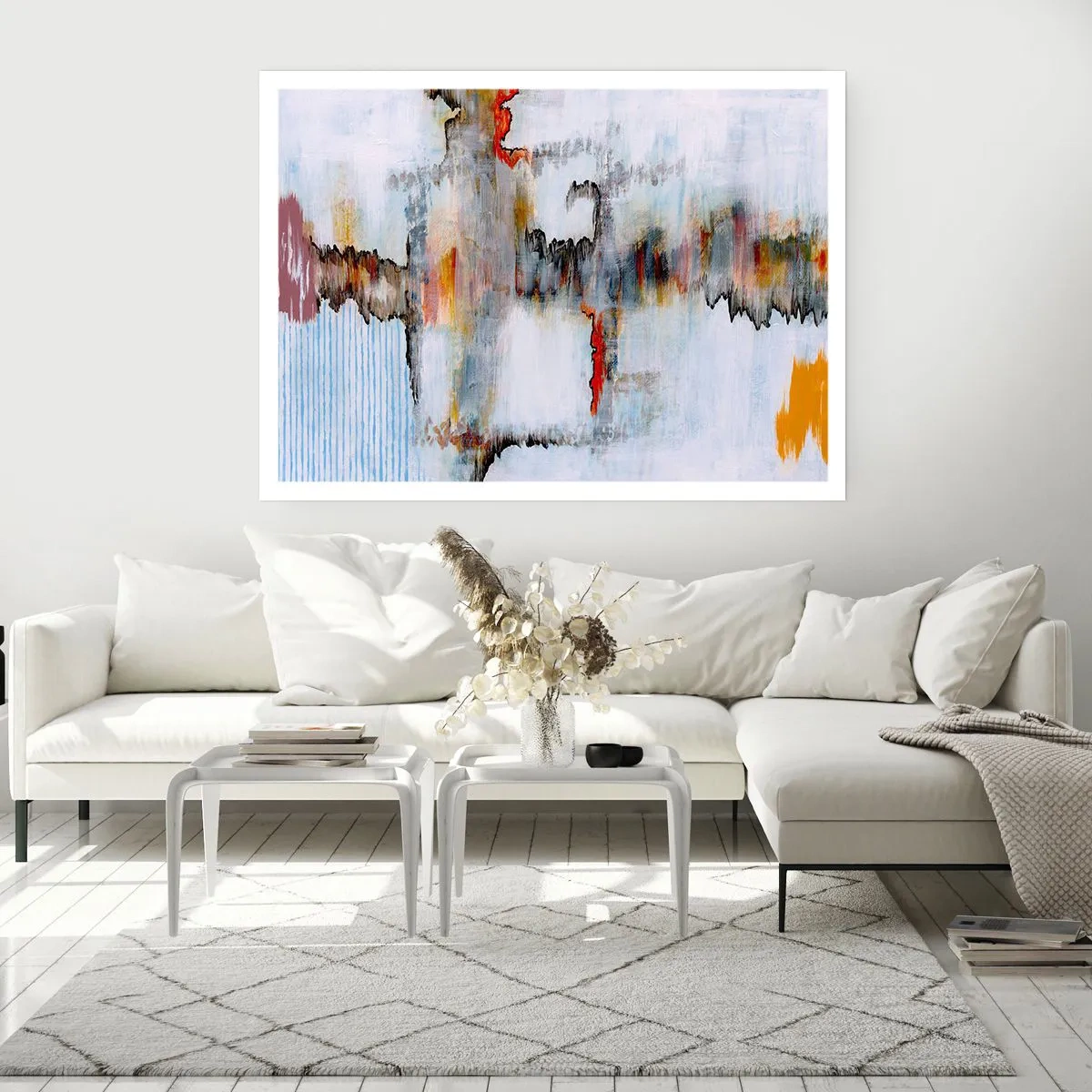 Poszter - Egy bottal a vízen - 100x70 cm
