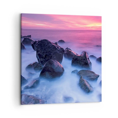 Vászonkép - Születés fényben és ködben - 50x50 cm