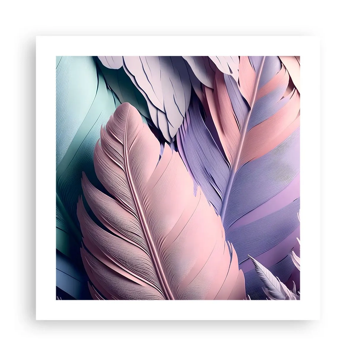 Poszter - Madár sikk - 50x50 cm