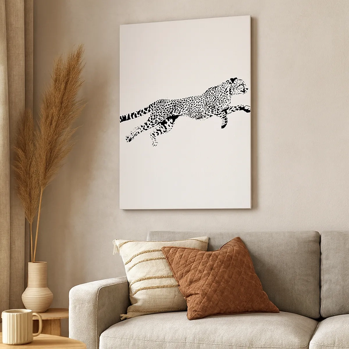 Vászonkép - A leggyorsabb a Földön - 50x70 cm