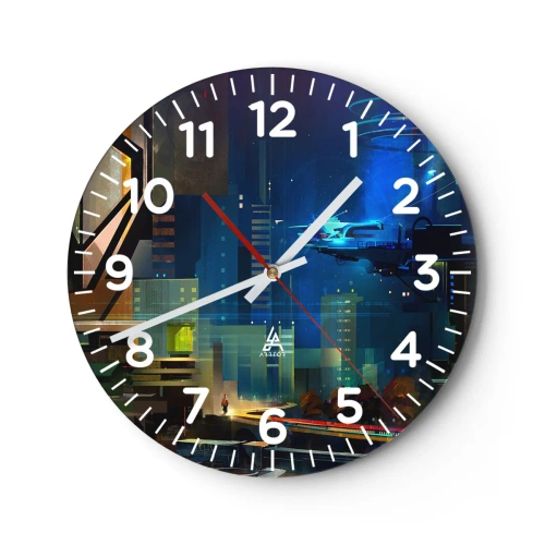 Falióra, Óra - A közel jövőben - 30x30 cm