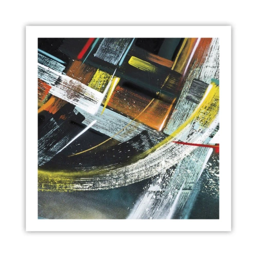 Poszter - A mozgás energiája - 60x60 cm