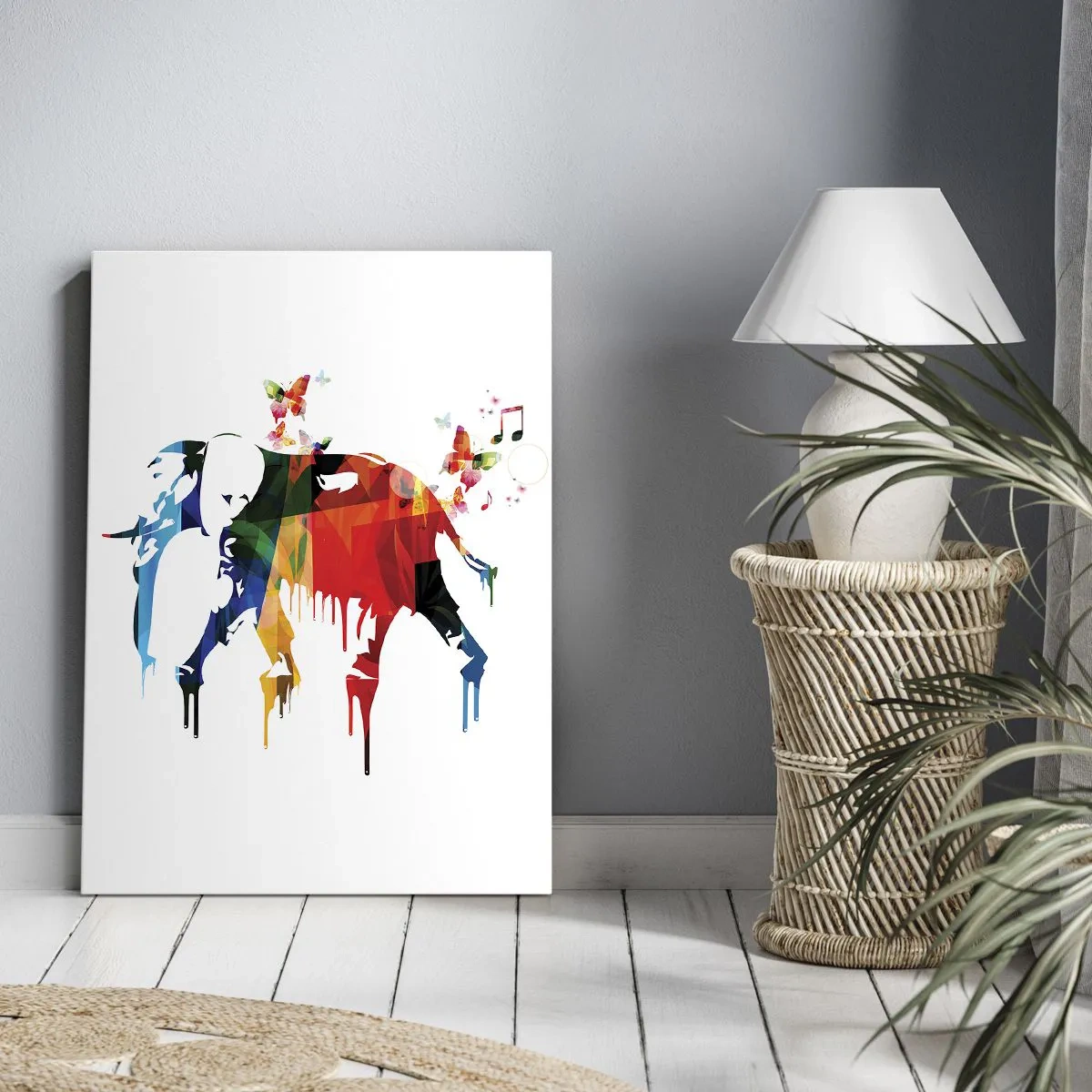 Vászonkép - Bárki tud táncolni - 50x70 cm