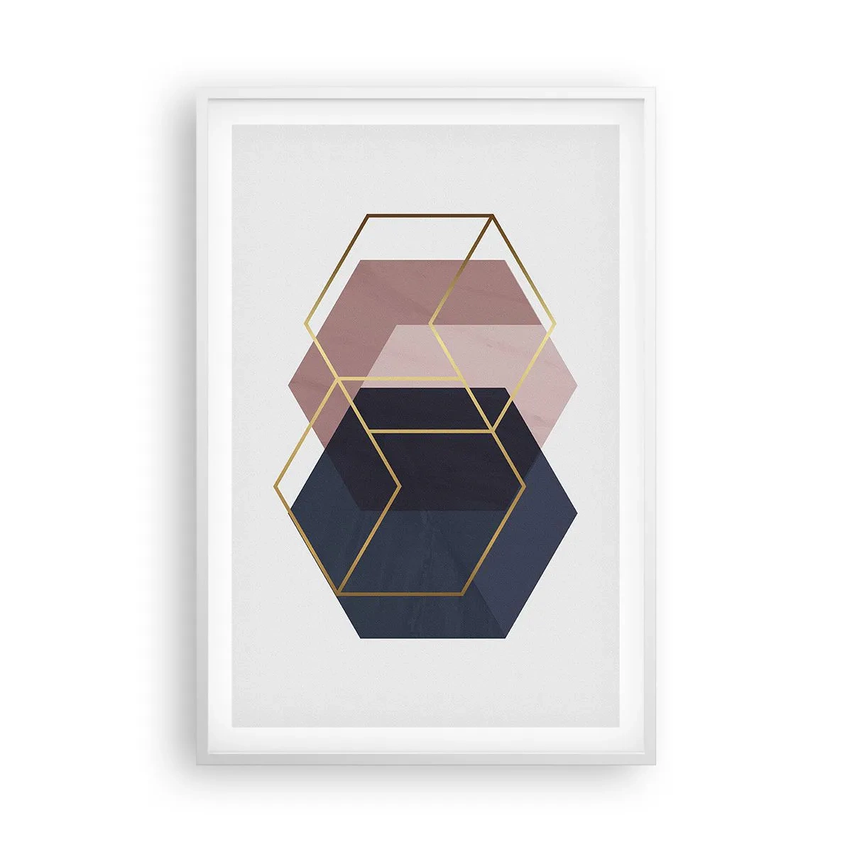 Poszter fekete keretben - Az egyszerűség ereje - 61x91 cm