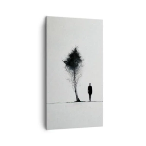 Vászonkép - Mindannyian vándorolunk - 45x80 cm