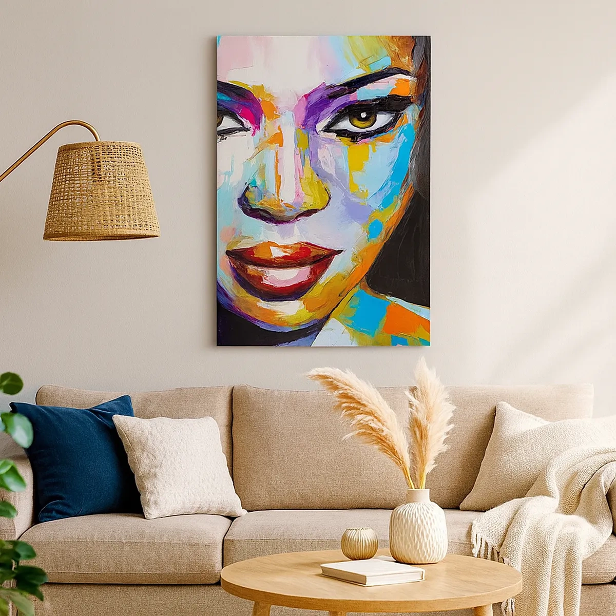 Vászonkép - Lehetetlen levenni a tekintetet - 50x70 cm