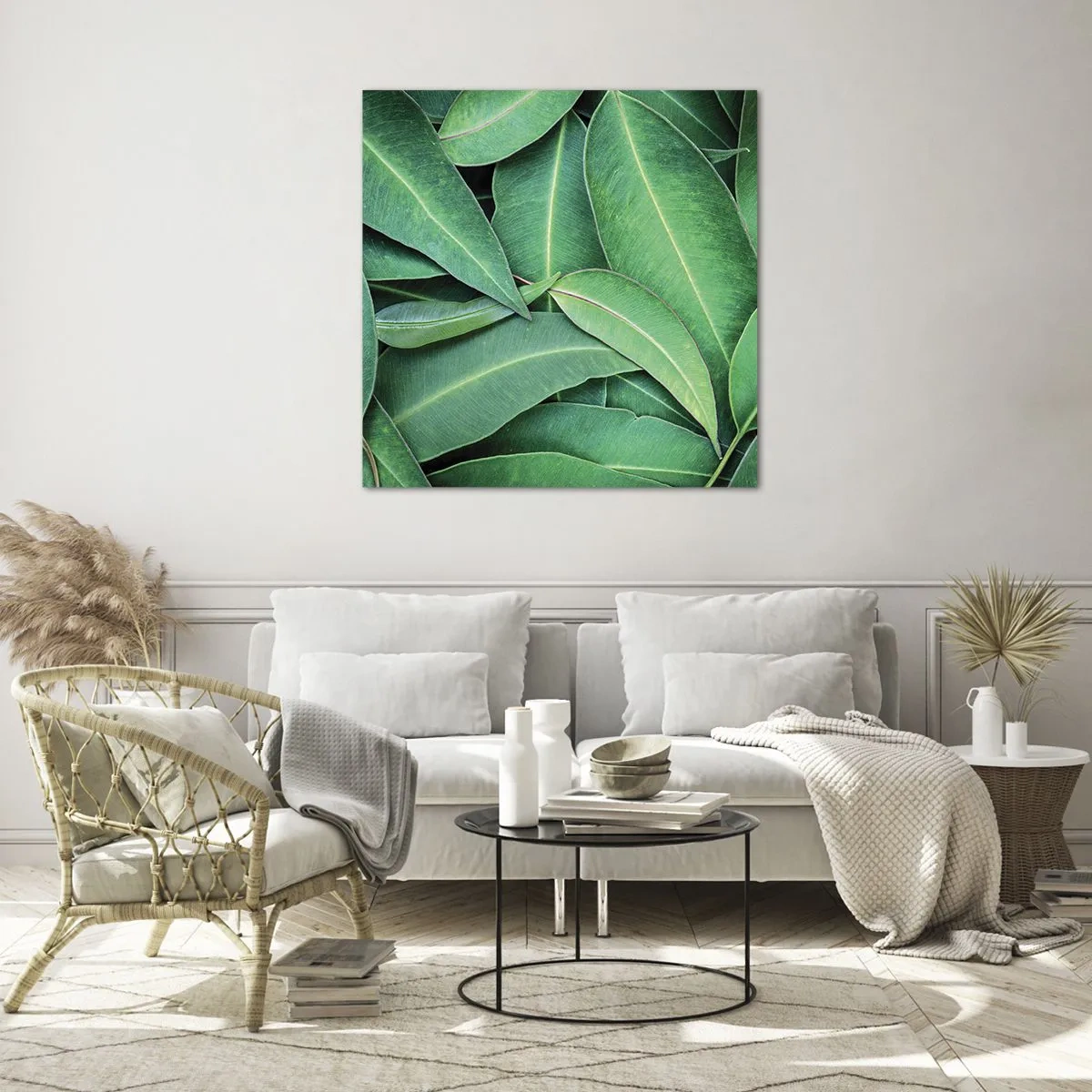 Üveg kép - Lédús és friss - 60x60 cm