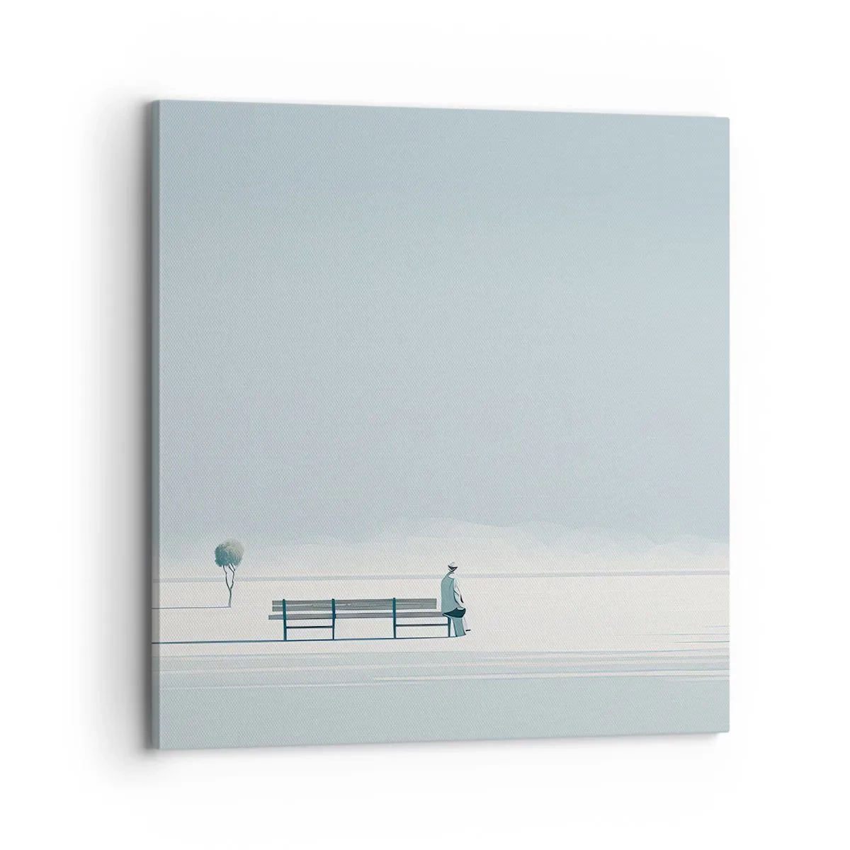 Vászonkép - Igen, én várok. - 70x70 cm