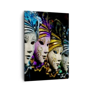 Vászonkép - Rejtély aranyban és ezüstben - 50x70 cm