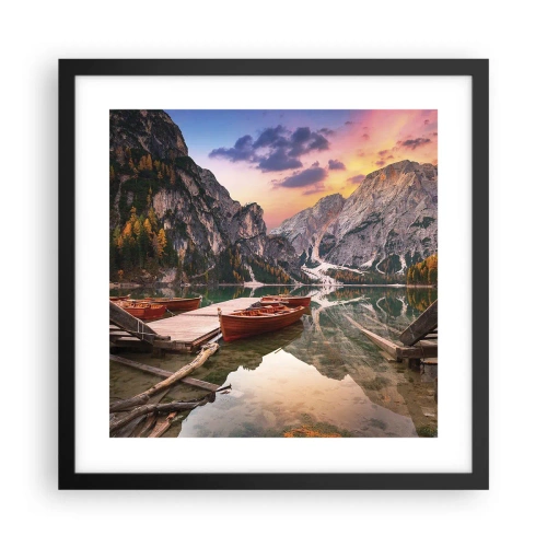 Poszter fehér keretben - A nap ígérete - 40x40 cm