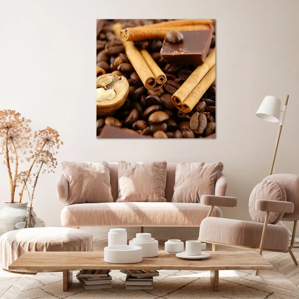 Vászonkép - Aromák koncertje - 60x60 cm