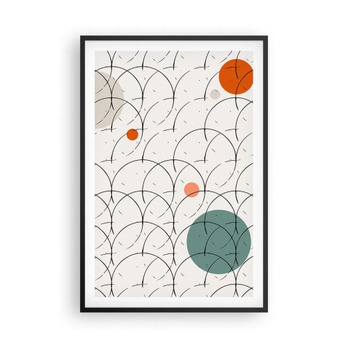 Poszter fehér keretben - A pop-art szellemében - 61x91 cm
