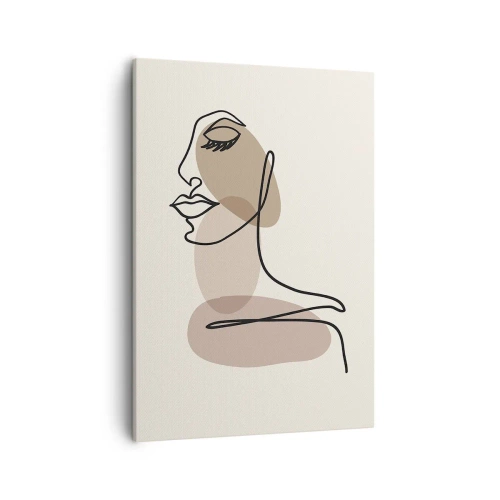 Vászonkép - Elveszve a saját hangjában - 50x70 cm