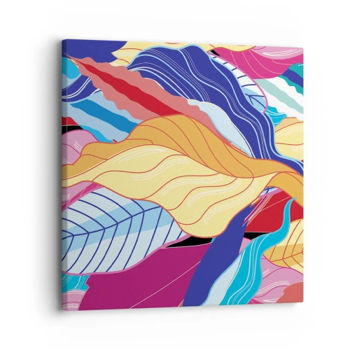 Vászonkép - Színes rendetlenség - 30x30 cm