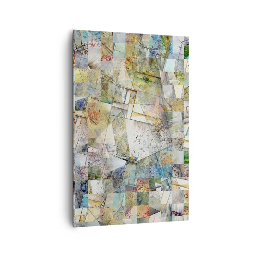 Vászonkép - Geometrikus átrendeződés - 80x120 cm