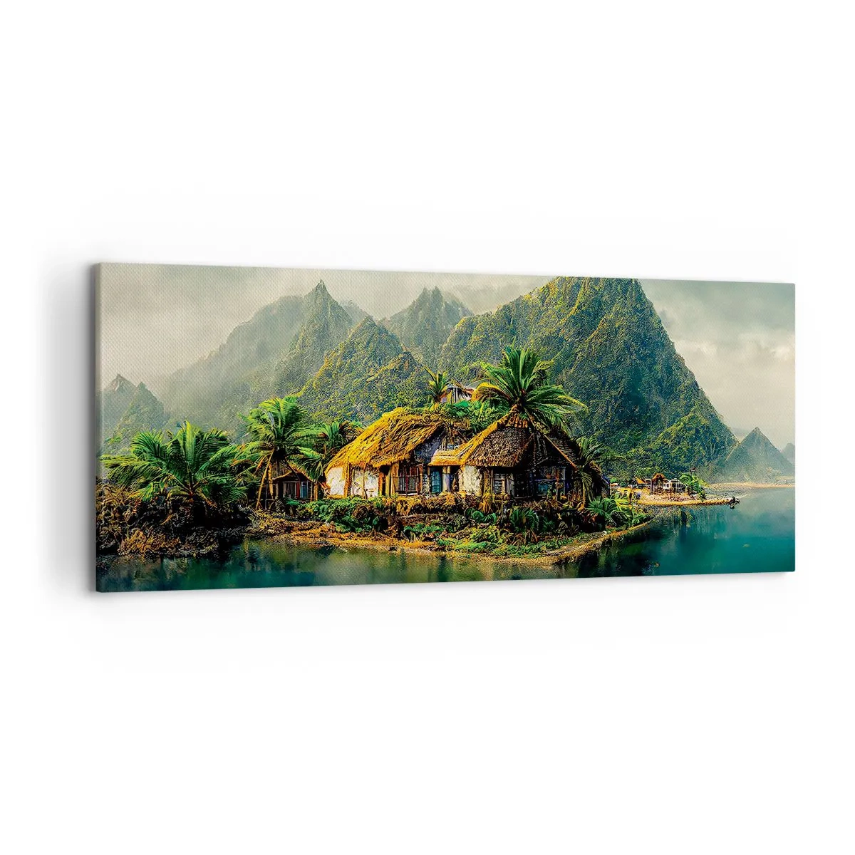 Vászonkép - Trópusi paradicsom - 120x50 cm