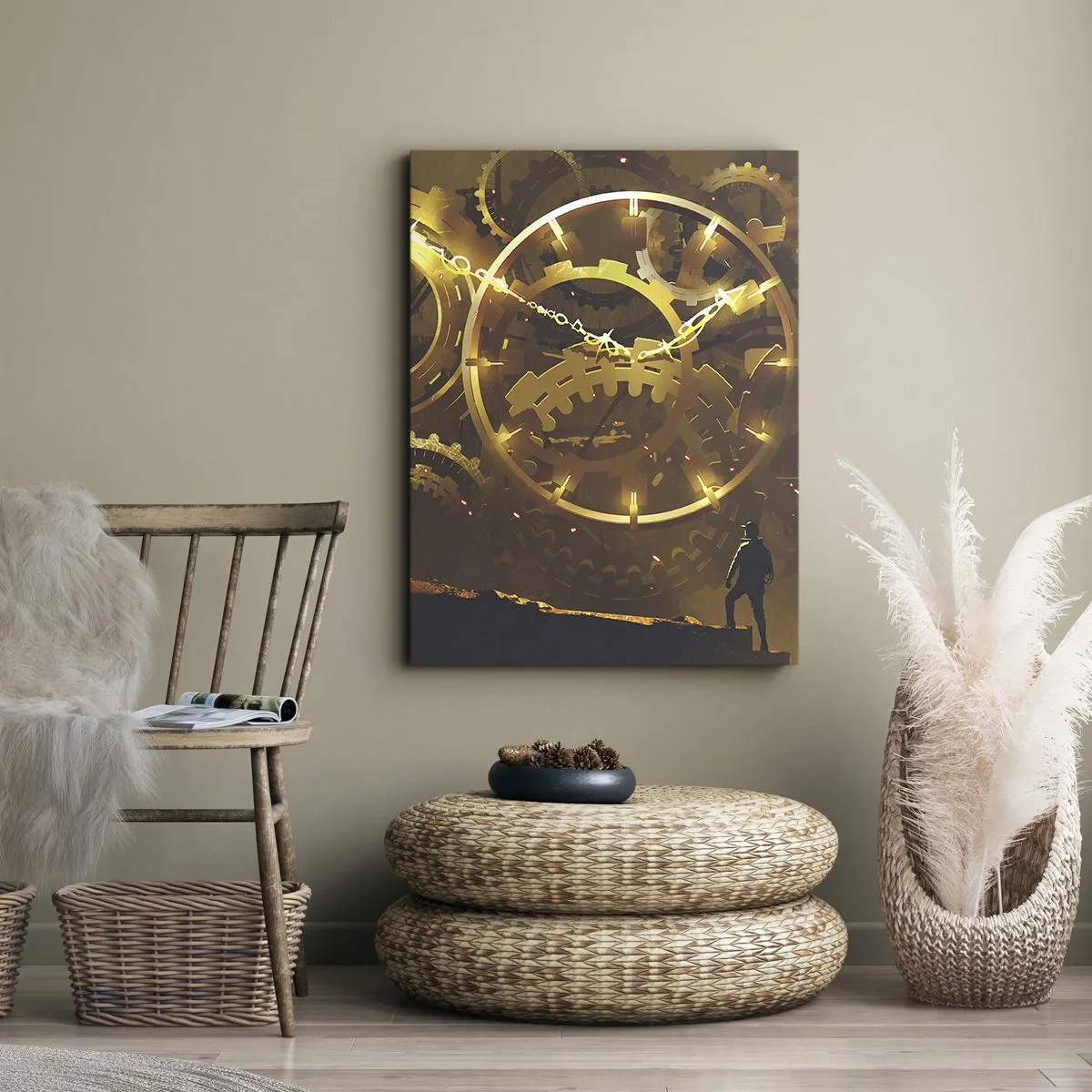 Vászonkép - Az idő forrásánál - 70x100 cm