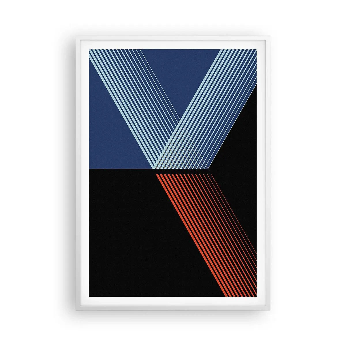 Poszter fekete keretben - Egyszerű történet - 70x100 cm