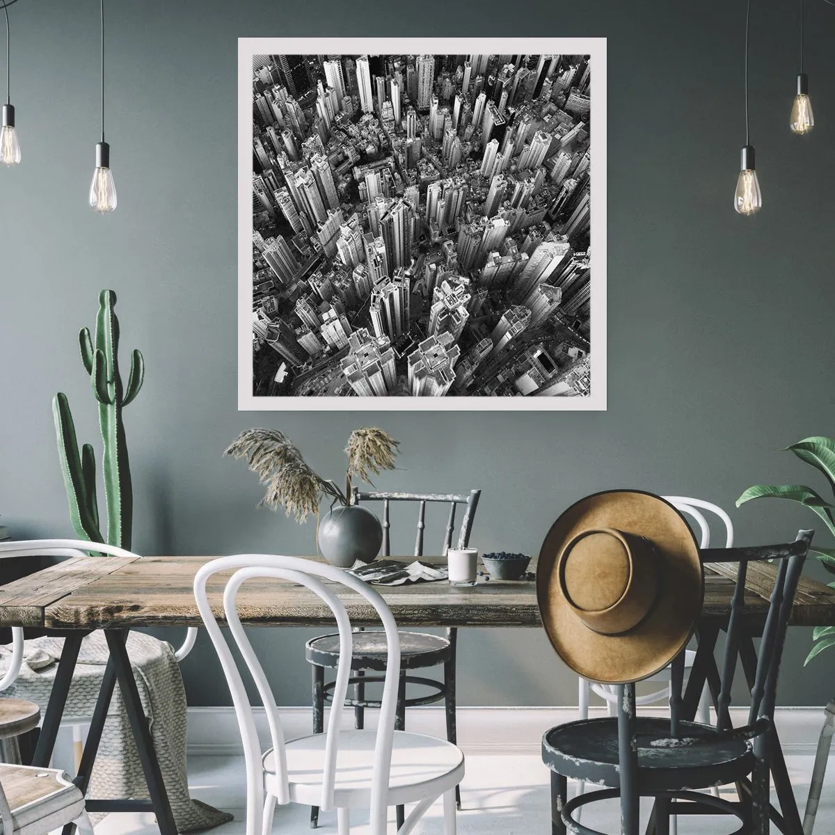 Poszter - Továbbra is feljebb és feljebb - 60x60 cm