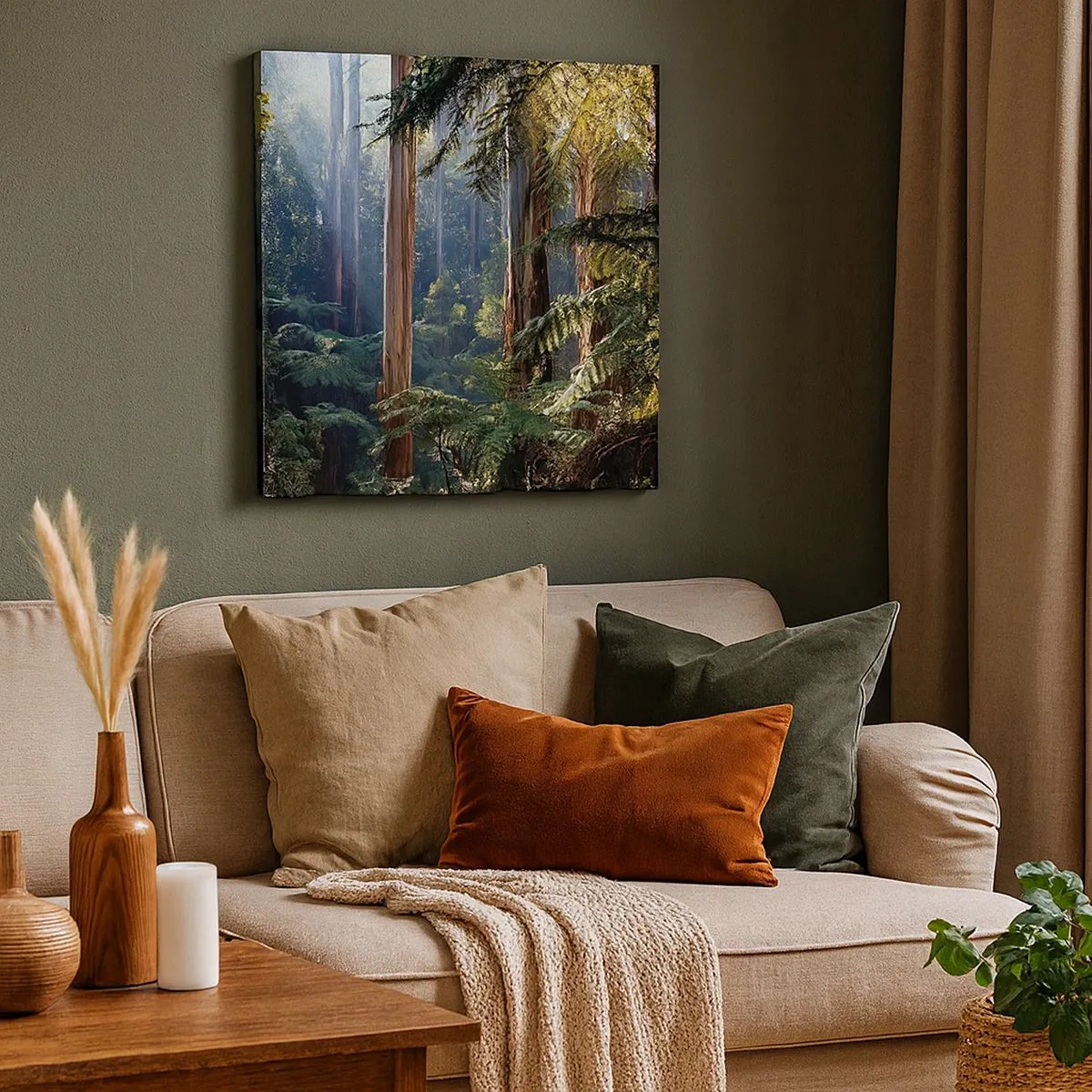 Vászonkép - Erdei mese - 30x30 cm