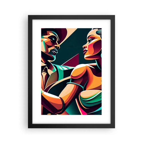 Poszter fehér keretben - A szív ritmusában - 30x40 cm